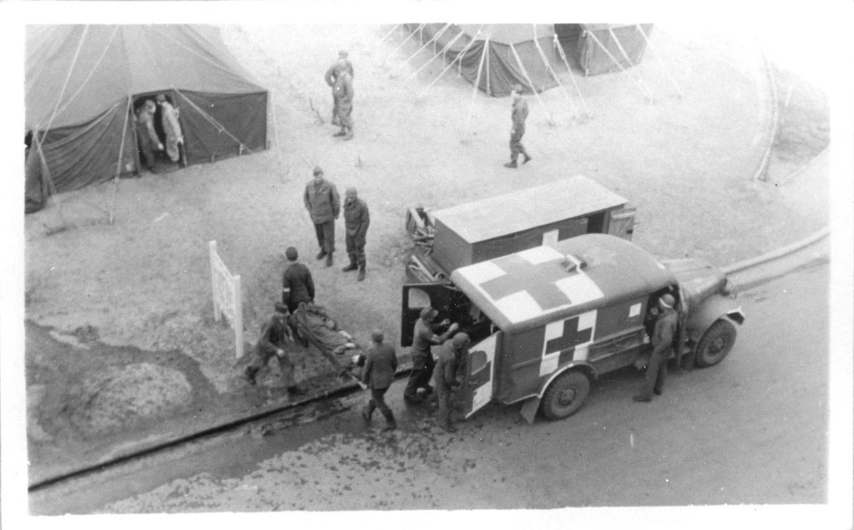 [19 of 25]The Auxiliary Surgery Group would break down its tents and move with its supported combat unit. It would also plug into the nearest field hospital.