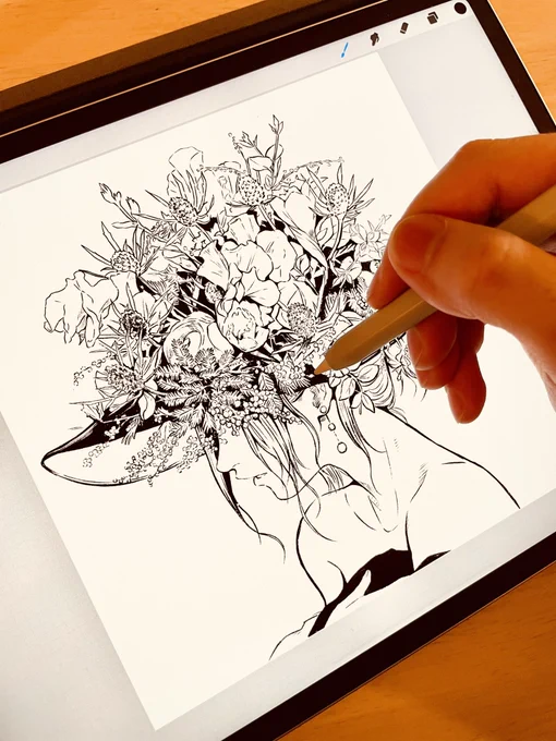 自分の趣味全開で絵描いてる時が一番幸せ 