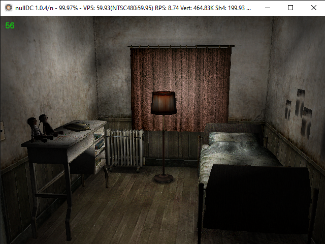 NekoEye's tweet photo. Más experimentos en Dreamcast. Esta escena corre a unos 8 fps 🤣 Sin texturas y sin iluminacion no mejora, así que lo que le afecta es el numero de polígonos, hay unos 11k en la escena, creo que no son tantos como para dar ese bajón, puede con más ...no mucho más xD https://t.co/xSmOeE1dbl