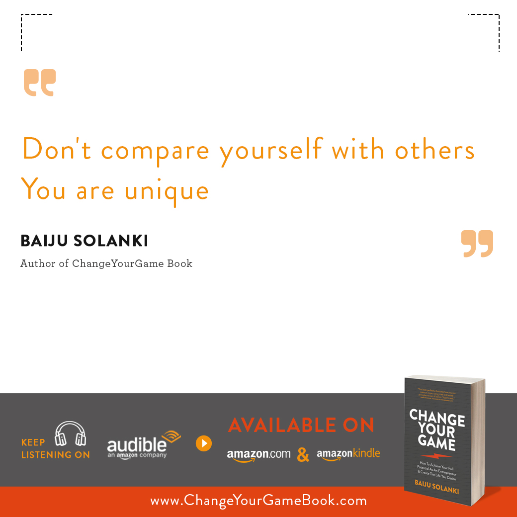 EnSpiritGlobal's tweet photo. You are different from everyone else. So, do not compare yourself with others. 

#motivational #motivation #motivationalquotes https://t.co/N4XfHwao46