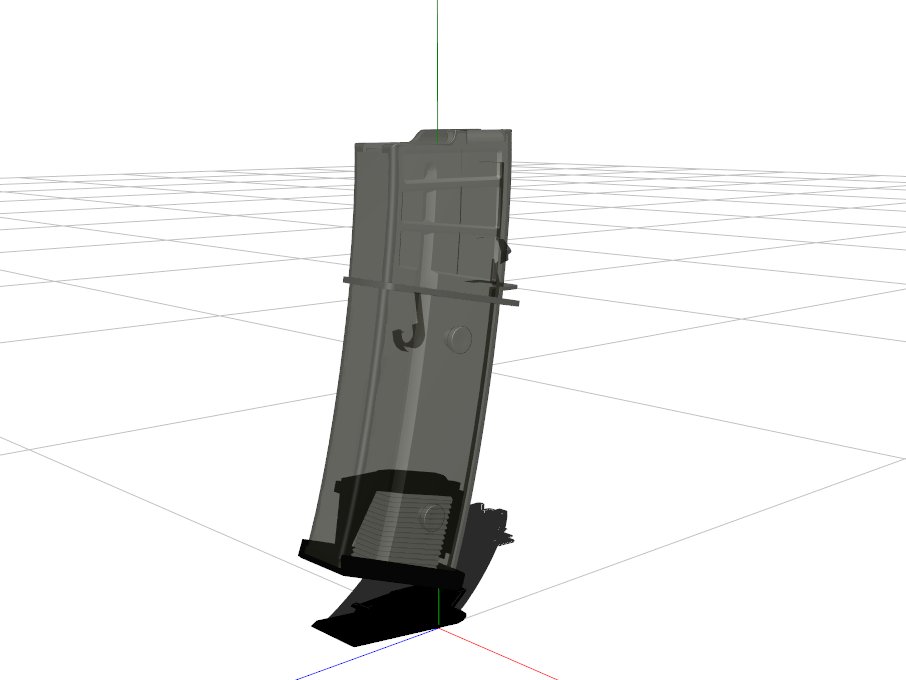 sorauturo's tweet photo. これね、ちまちま作ってていざ組み込もうとしたら銃本体を貫通したG36のマガジン
<お借りした��の>
G36C_ナナネギ様
5.56mmNATO弾_アサシンP様 https://t.co/BdqbDxQMog