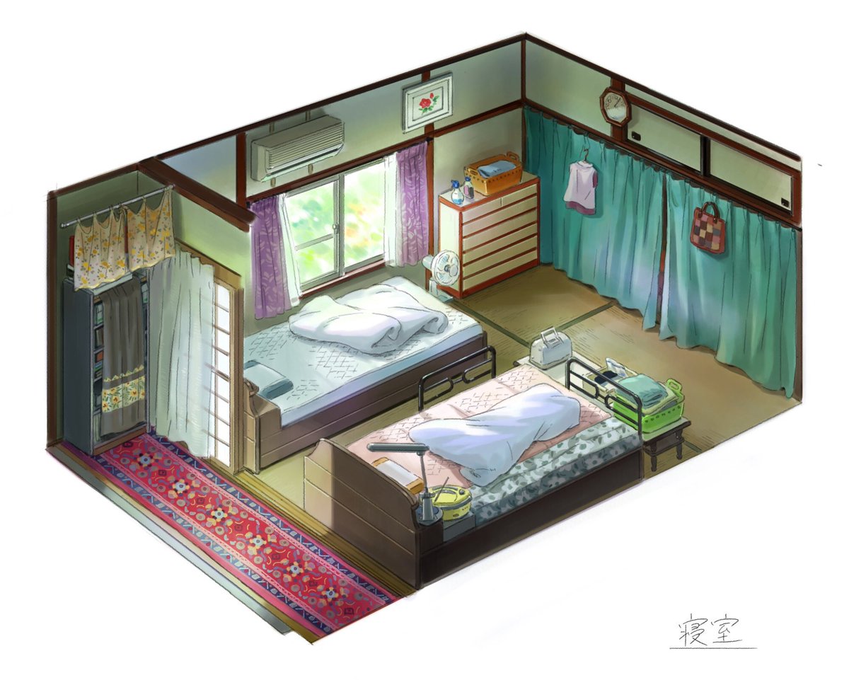「せっかくですので改めて他の部屋もアップします 」|有里(Yuuri)のイラスト