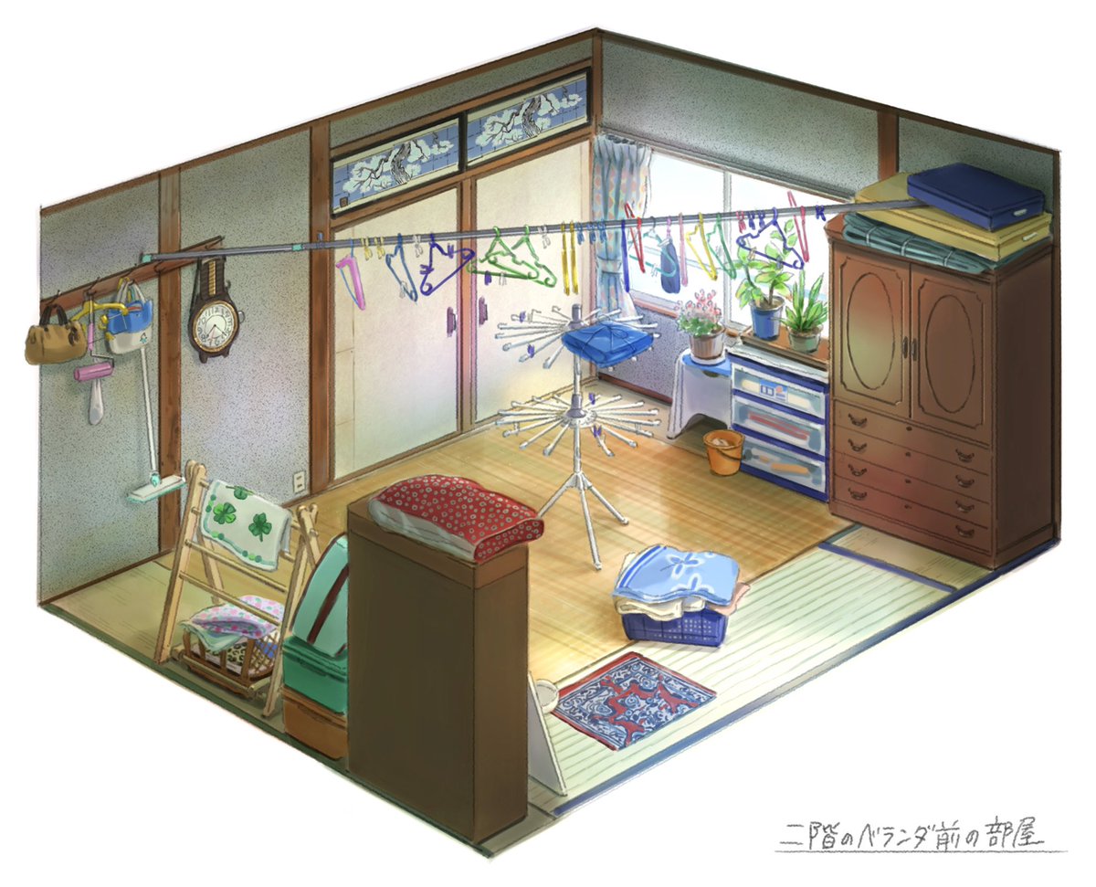 「せっかくですので改めて他の部屋もアップします 」|有里(Yuuri)のイラスト