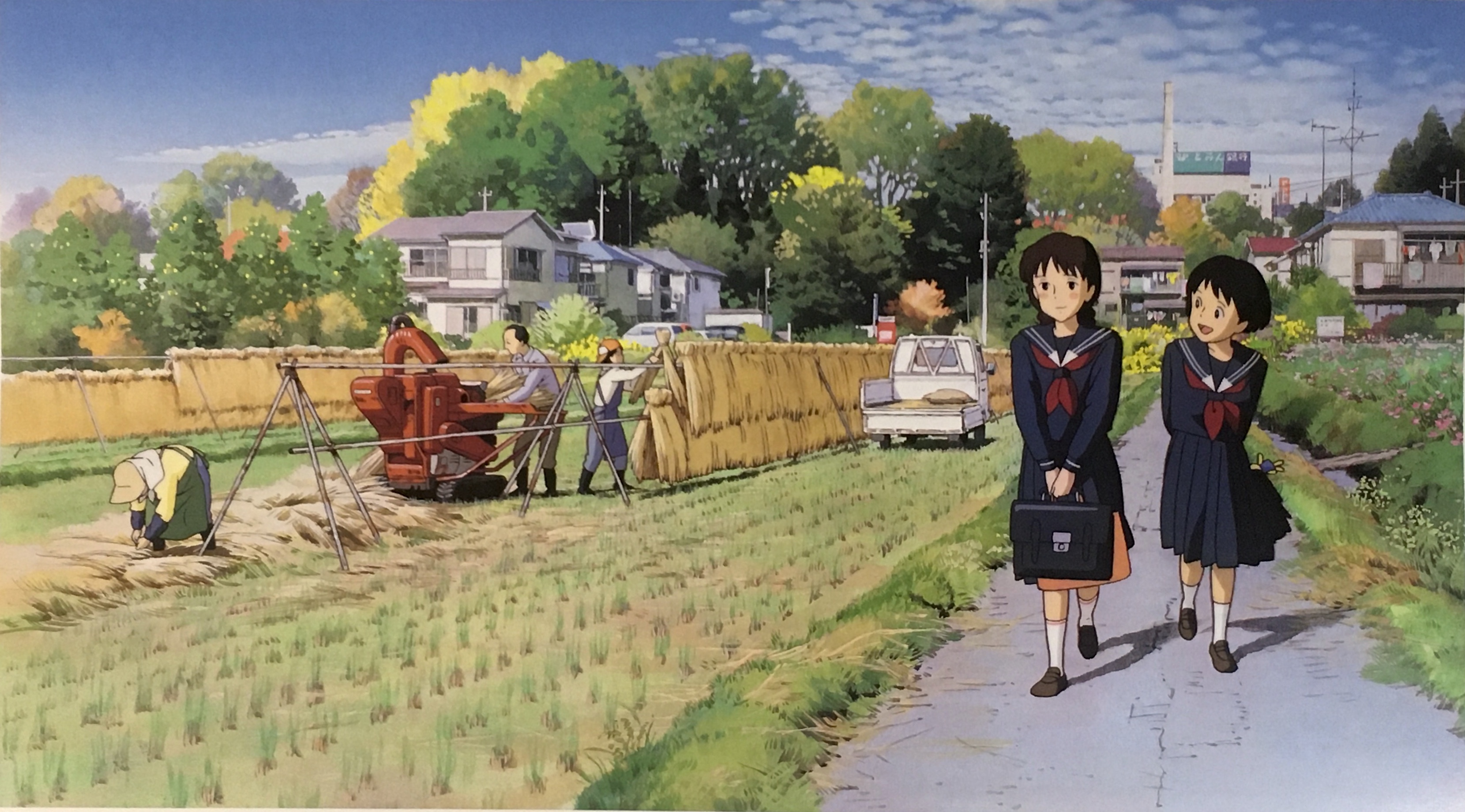 叶 精二 Seiji Kanoh カレンダーの話題で思い出しました 近藤喜文 さん亡き後 00年スタジオジブリカレンダー 描き下ろし全作品プロデュース レイアウト 美術を引き継いだのが 男鹿和雄 さん 作画は 安藤雅司 さん 耳をすませば の画に