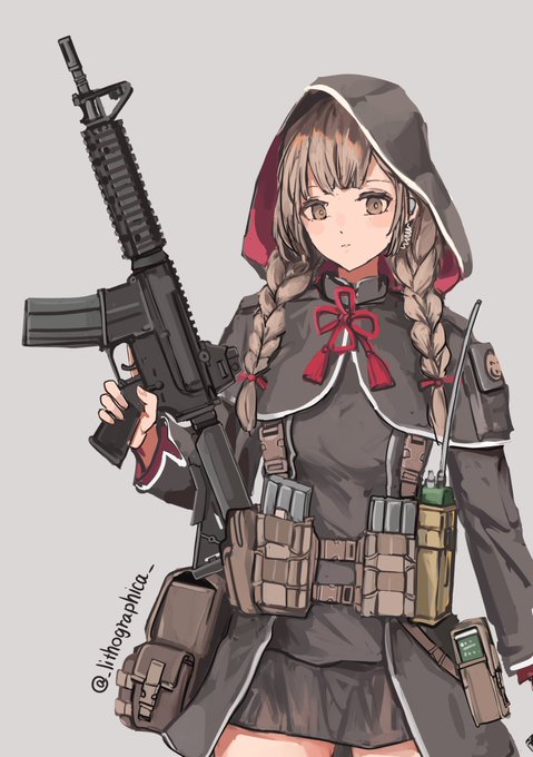 「assault rifle m4 carbine」 illustration images(Oldest)
