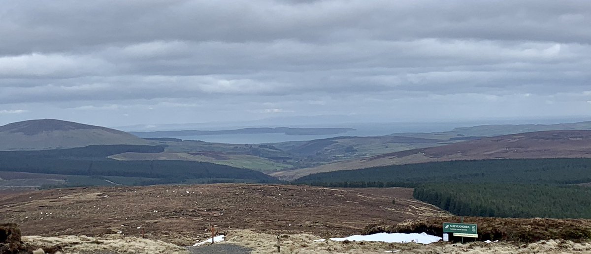 EamonHegarty's tweet image. Sunday #walkday chilly one at the top 🥶#antrim #orra