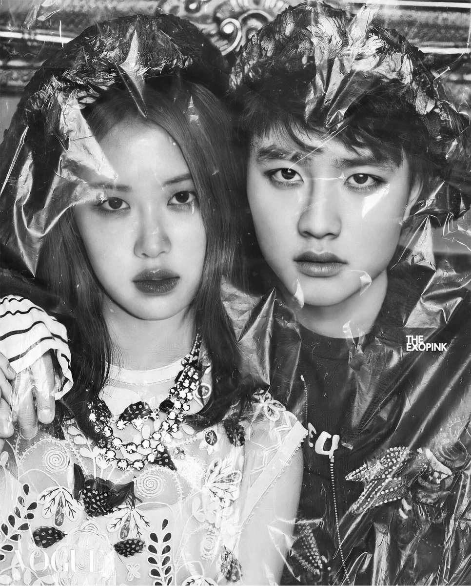 THEXOPINK's tweet photo. — twins for vogue https://t.co/0RMZdq0LGB