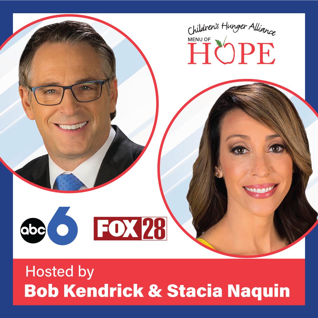 Proud to welcome <a href="/wsyx6/">WSYX ABC 6</a> and Fox28 as the 2021 #MenuOfHope Media Sponsor with hosts @bobwsyx6 &amp; @StaciaWSYX6. #Thank you to Bob, Stacia and <a href="/WeAreSinclair/">Sinclair, Inc.</a> for their continuous support to #FeedKids.
childrenshungeralliance.org/events2/menuof… 

#IFedAChildToday #EndChildhodHunger #asseenincolumbus