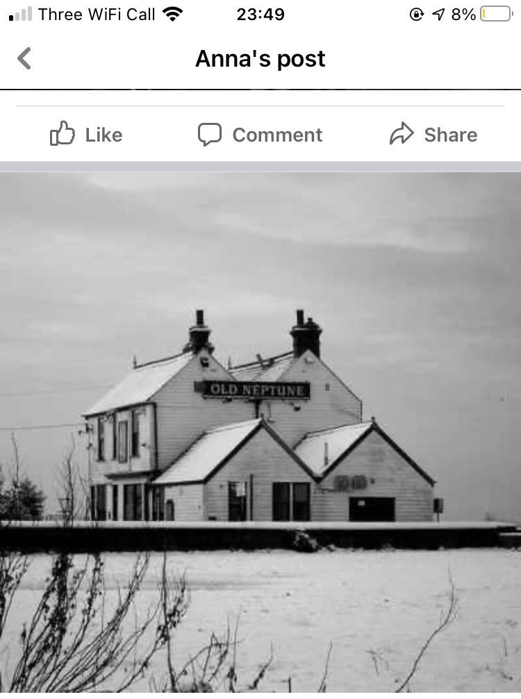 So far Anna hadn’t responded to my, perfectly civil questions, & this had left me perplexed & curious so I decided to “investigate” a little further! Imagine my surprise when the woman that doesn’t drink or go to pubs had photos of, wait for it.... a pub on her Facebook  (7)