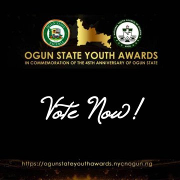 nycnogun's tweet photo. OGUN STATE YOUTH AWARD 2020

To Vote Click 👇🏿

https://t.co/SwaQ66UqVz

@dabiodunMFR @TalabiTokunbo @sfojoemmanuela @OGSGOfficial @AbdulJabar02 @ogunyouth @Zamora 

#OgunStateYouthAward2020 https://t.co/bKBzR5HxGk