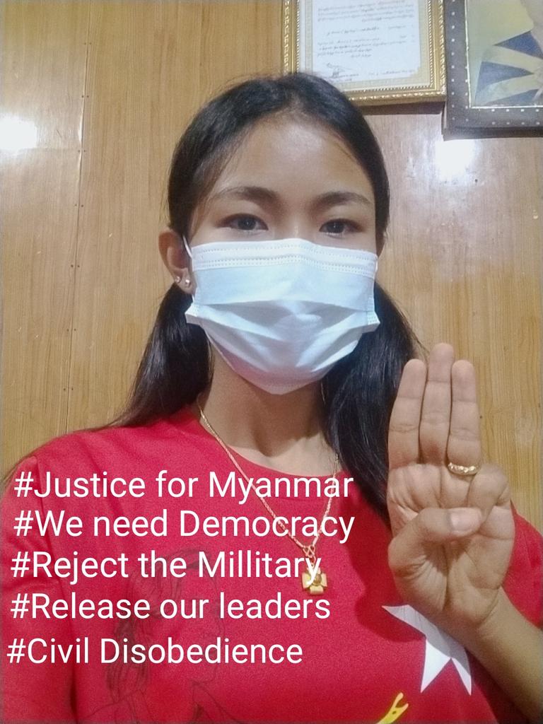 #RespectOurVotes #JusticeForMyanmar #CivilDisobedienceCampaign #Reject_the_Military