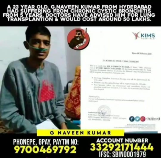 PriyankaSangan6's tweet photo. Do help us to raise the fund
#helpmyfriendnaveen @cyberabadpolice @Eatala_Rajender @IlaajIndia @KTRTRS @RaoKavitha @RGVzoomin @SmitaSabharwal @SonuSood @SoodFoundation @TelanganaCMO @urstrulyMahesh @TelanganaCMO https://t.co/cA6pE9kUd8