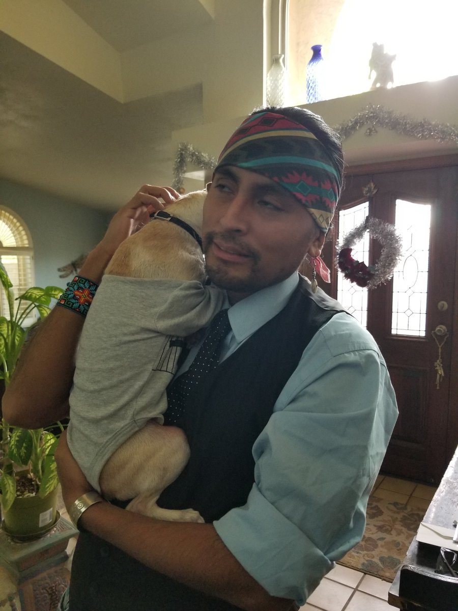 I am hesitating about filing a police report right now because I know what they do to natives around here. Tygel was last seen in Mesa and could've gone to Phoenix, Tucson, Vegas, or Gallup. Navajo, mid 30's, wearing a black button up shirt and colorful beads & 3 earrings..