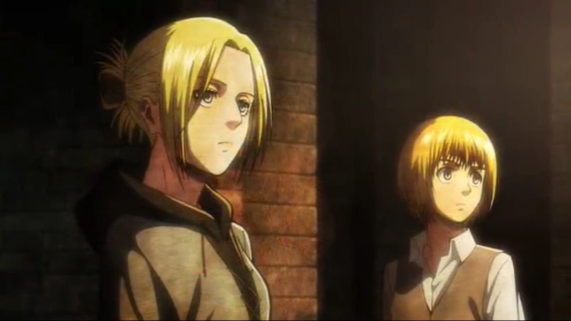 1. ARUANI ( Armin Arlert - Annie Leonhart )Ship yang satu ini termasuk ship yang memiliki progress resmi dari Iseyama. Boleh dibilang dibanding beberapa ship 'berprogress' lainnya, AruAni jauh lebih terlihat. Hal ini terbukti dari perilaku keduanya selama perjalan cerita AoT.