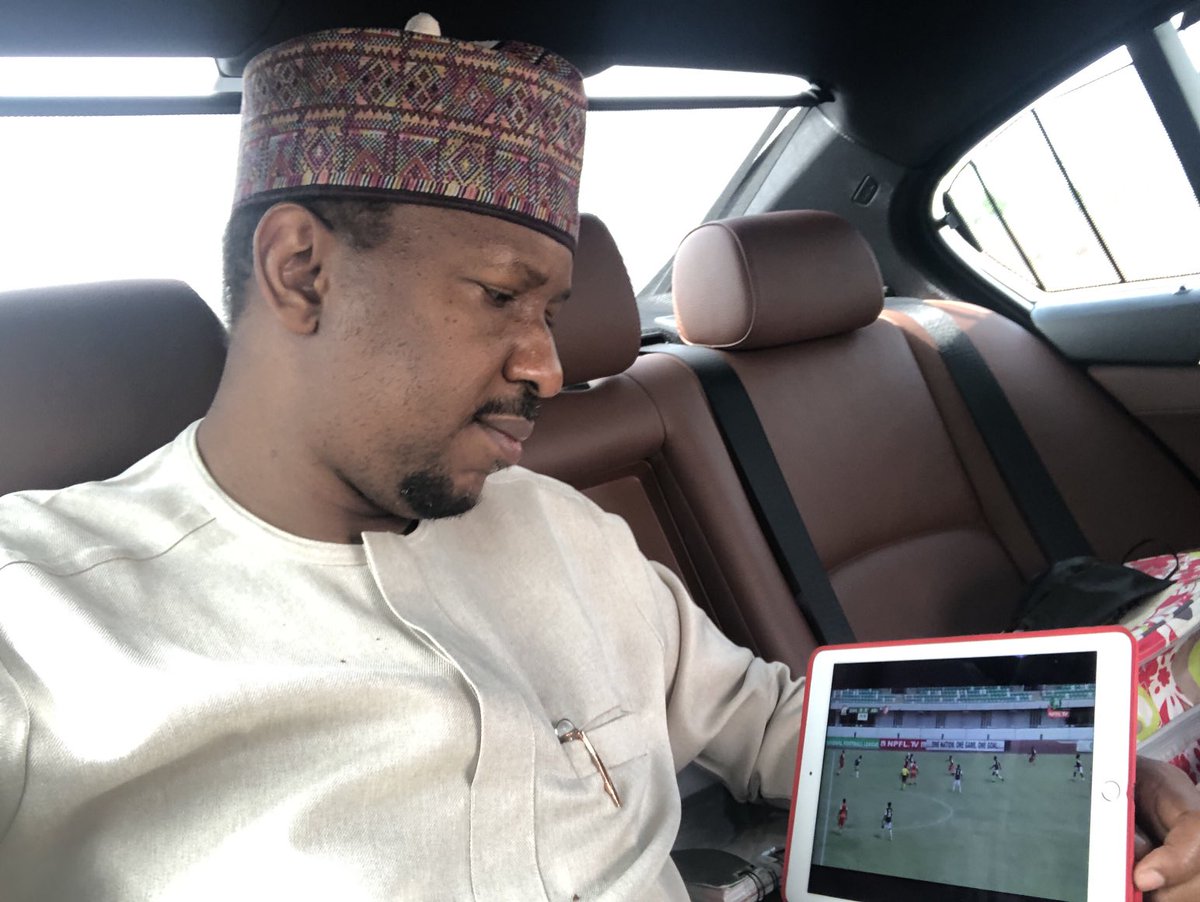 ShehuDikko's tweet photo. On a Road Trip - Kaduna - Abuja and nicely enjoying the NPFL Live Match between Dakkada of Uyo vs ABIA Warriors via the https://t.co/OlvOaUyerH. Indeed Football without boarders = https://t.co/OlvOaUyerH. #NPFL21 https://t.co/03ISpKn4ZV