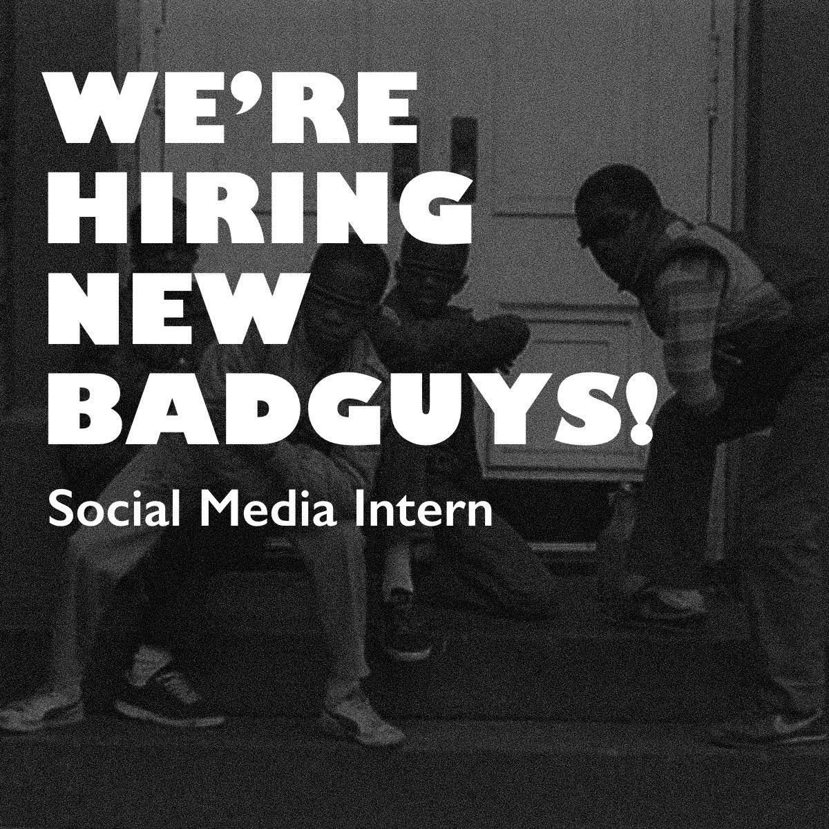 badguysworks's tweet photo. Heyecanıyla, tutkusuyla dijitali yaşayan ve yaşatan yeni stajyer kötü çocuklar arıyoruz!
“REF: SMI” başlığıyla info@badguys.work’e bekliyoruz! https://t.co/37Yc3LwF4f