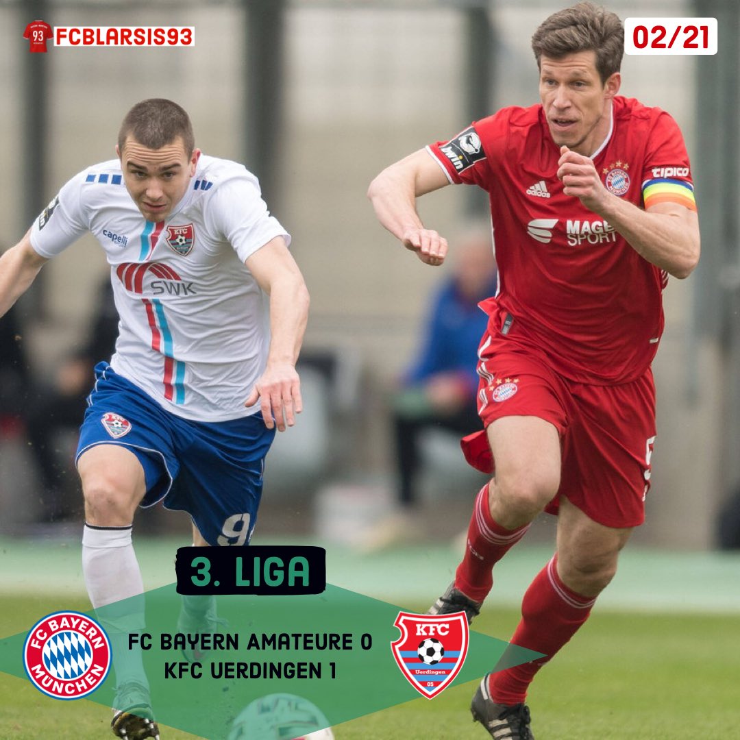 FCBLarsis93's tweet photo. #FCB #Amateure unterliegen dem Krefelder FC Uerdingen mit 0:1.
Gelb: Lungwitz
#fcbayernamateure #FCBKFC #3Liga #stadionandergrünwalderstrasse #München https://t.co/7h3drfhFOT