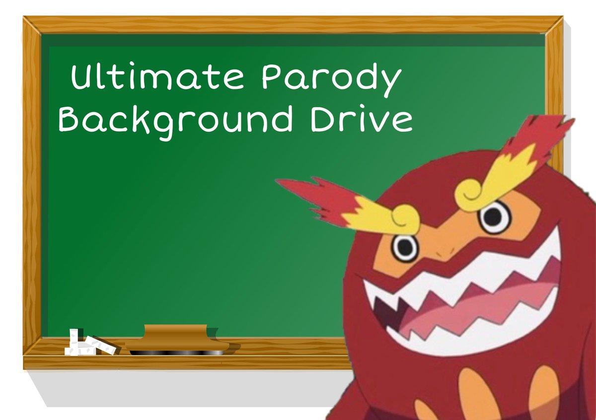 You know what’s annoying? The same 5 fucking locations for every single fight! So to fix this, I’ve got the perfect solution.

The Ultimate Parody Background Drive!

Horrible name, I know, but I’ll put details in the thread below.