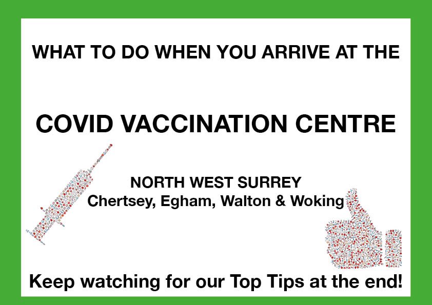 Please watch this 3min clip we’ve made, showing exactly what happens when you go for the vaccine in North Surrey - top tips at the end :).   m.youtube.com/watch?v=sob3Yv…. Pls RT