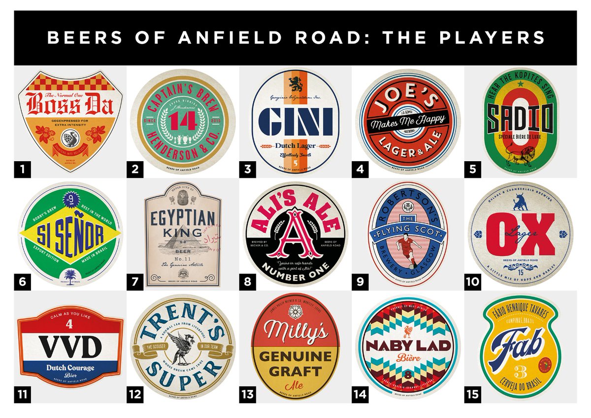 🚨 COMPETITION 🚨

To celebrate the release of our collaboration with <a href="/BeersofAnfield/">BeersOfAnfieldRoad</a> we want you to get involved!

🏆 Tell us your top 3
🔁 RT this post!

We will pick 2 winners to receive 3 T-shirt designs of their choice! We will also release the top 3 designs!

Ends 11th Feb!