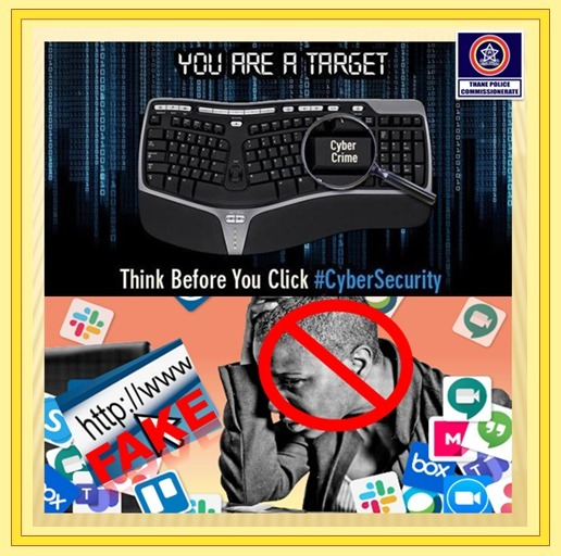 ThaneCityPolice's tweet photo. कोणत्याही लिंक अथवा अनोळखी ॲप डाउनलोड करण्या अगोदर त्याची पडताळणी करा अन्यथा आपणसुद्धा सायबर गुन्ह्याचे शिकार व्हाल. #BeAlertStaySafe https://t.co/tOSOednPCz