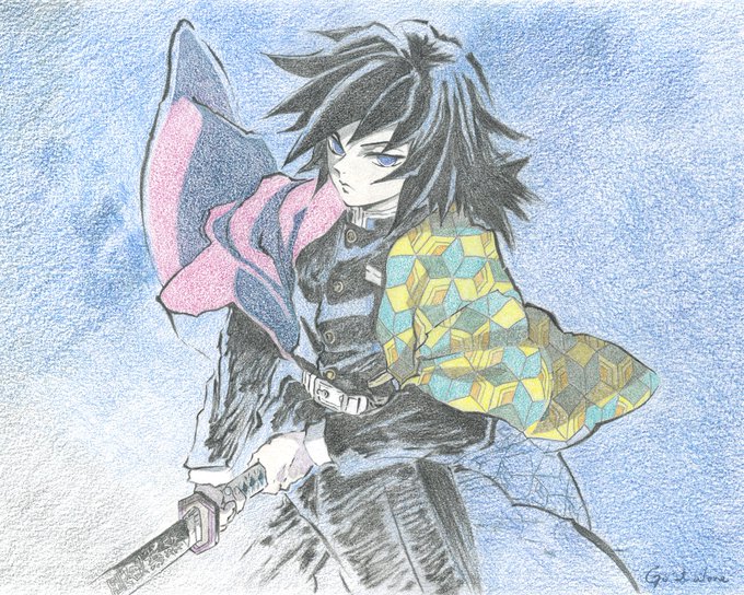 鬼滅の刃 冨岡義勇の誕生日イラストとかわいい画像まとめ 21