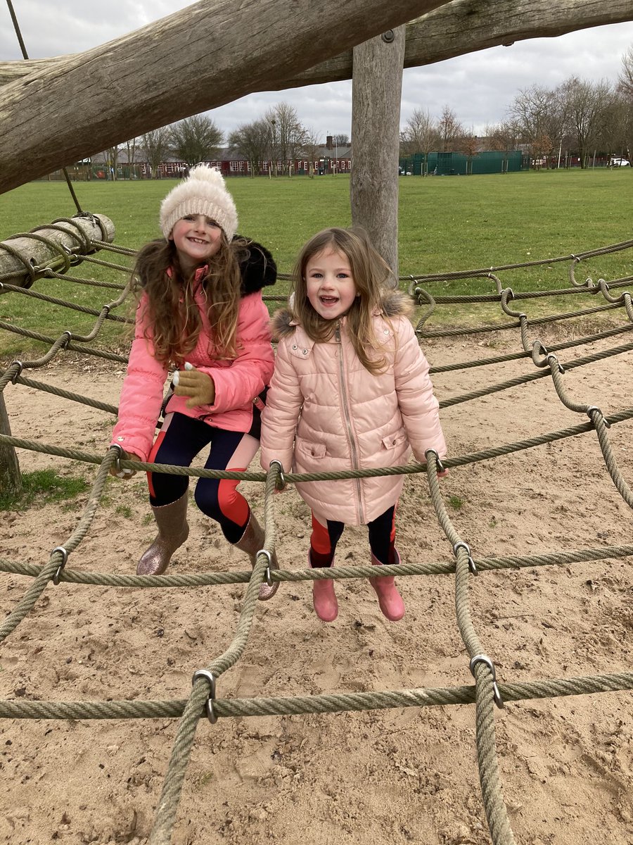 MichelleMakinso's tweet photo. Megan and Evie decided to do 100 mins outdoors, they had a nice big walk, football running and a play in the park @malvernprimary #100moore https://t.co/vO9ss3Tjyi