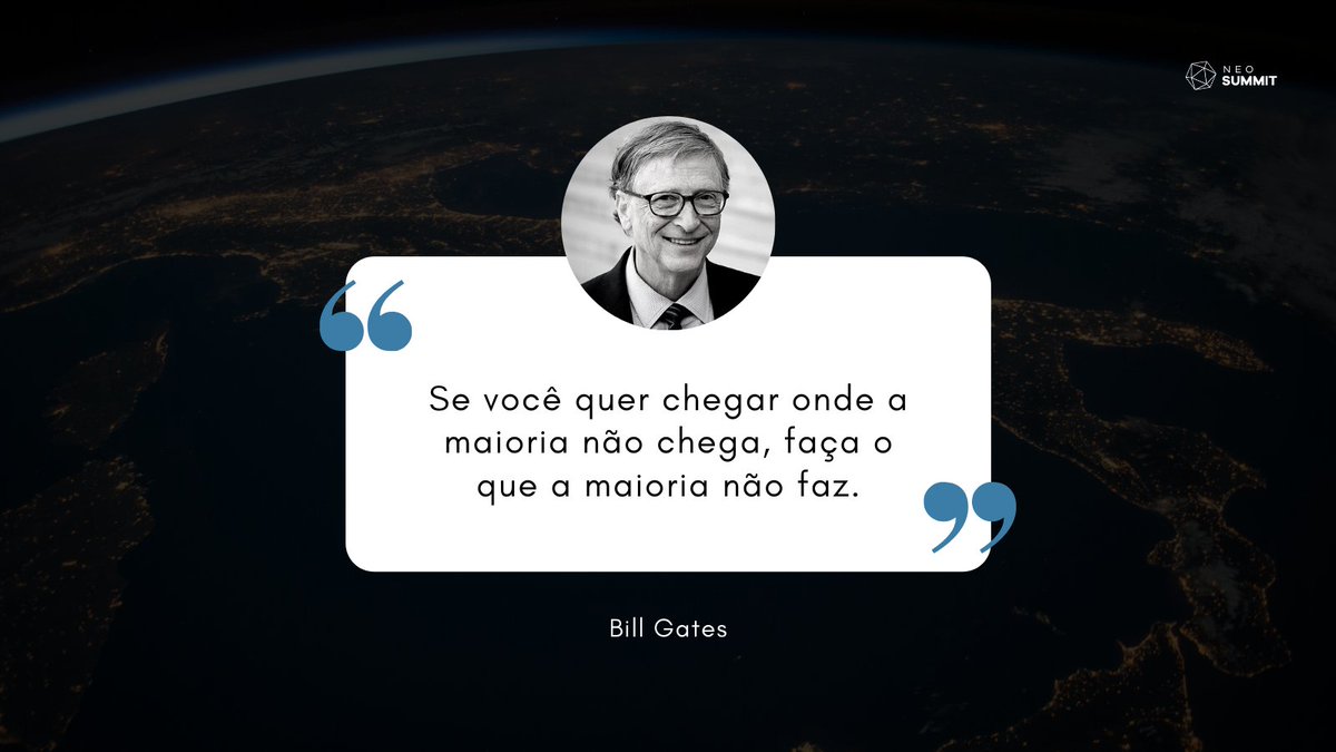 NeoSummit's tweet photo. 🚀🔥

#NeoSummit #BemVindoAoNovo #EventoBSB #Tecnologia #Inovação #Criatividade #BillGates https://t.co/SShMwp1BOx