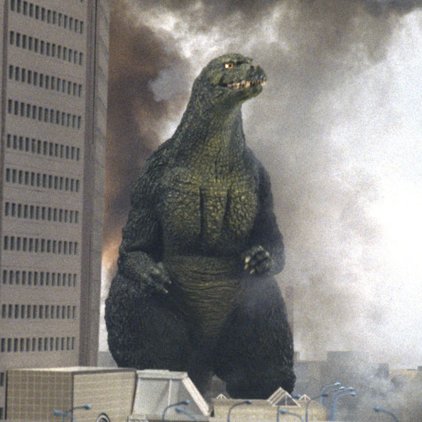 Now then, why is there still confusion as to Godzilla's gender? One of the biggest reasons is the presence of his sons, Minilla and Godzilla Junior. However, both of his sons are actually stated to be adopted members of his species, and he is not their biological father.