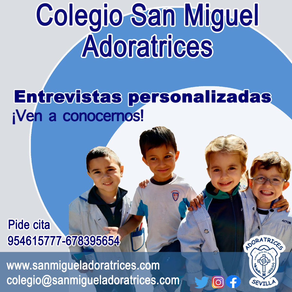 En marzo empezamos con la escolarización de infantil, primaria y secundaria.

¡Ven a conocernos!
