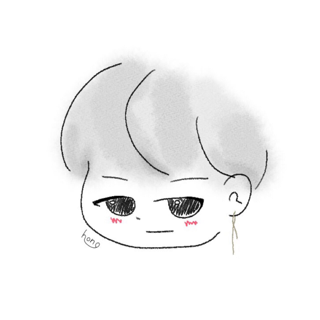 Hono テテ テテイラスト Btsイラスト Kpop V ゆるいイラスト Btsアイコン 友達に テテは銀髪が良い と言われたので描きました Hono テテ テテイラスト Btsイラスト Kpop V ゆるいイラスト Btsアイコン 友達に テテは銀髪が良い と言われたので描きました