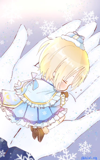王子さまに舞い降りた雪の妖精❄️ひいあい 