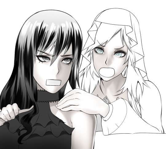 どっちが受けか迷ったけど、
両方描けばいいのであるんである! 