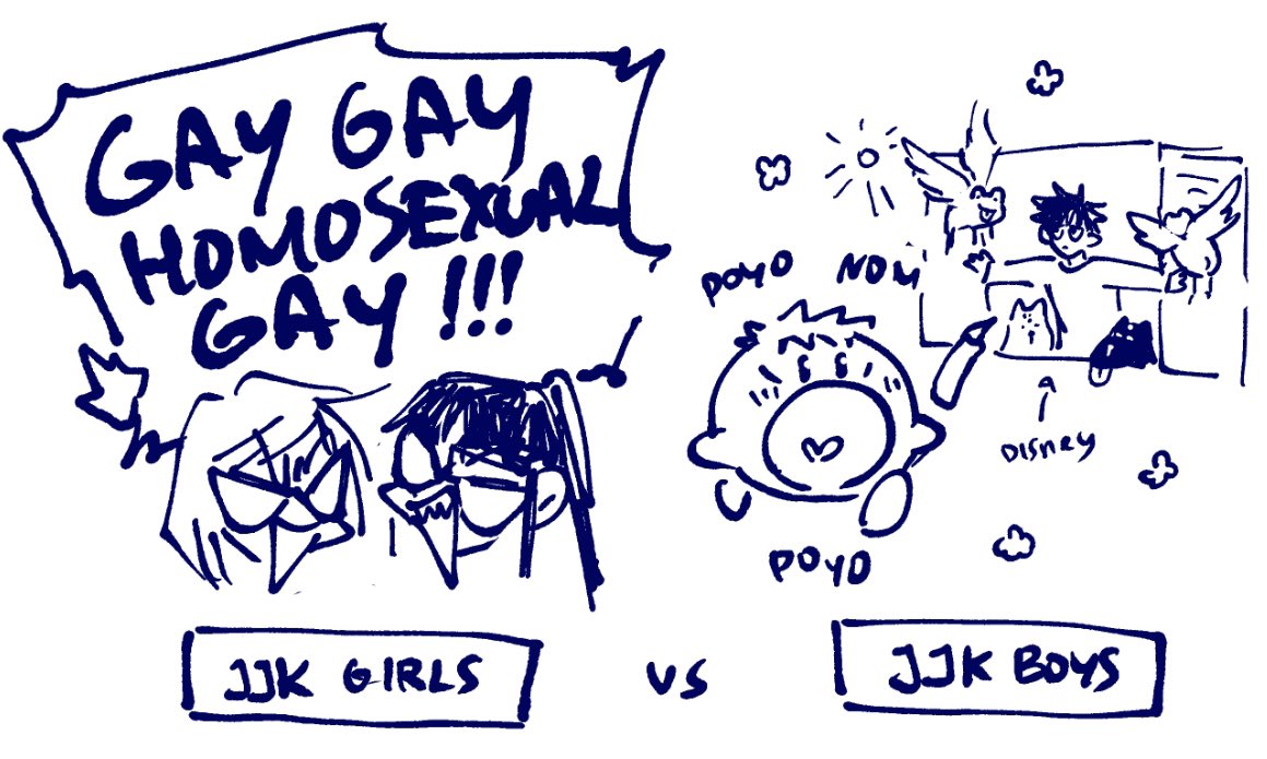 im halfway into jjk manga and this is my initial thought 