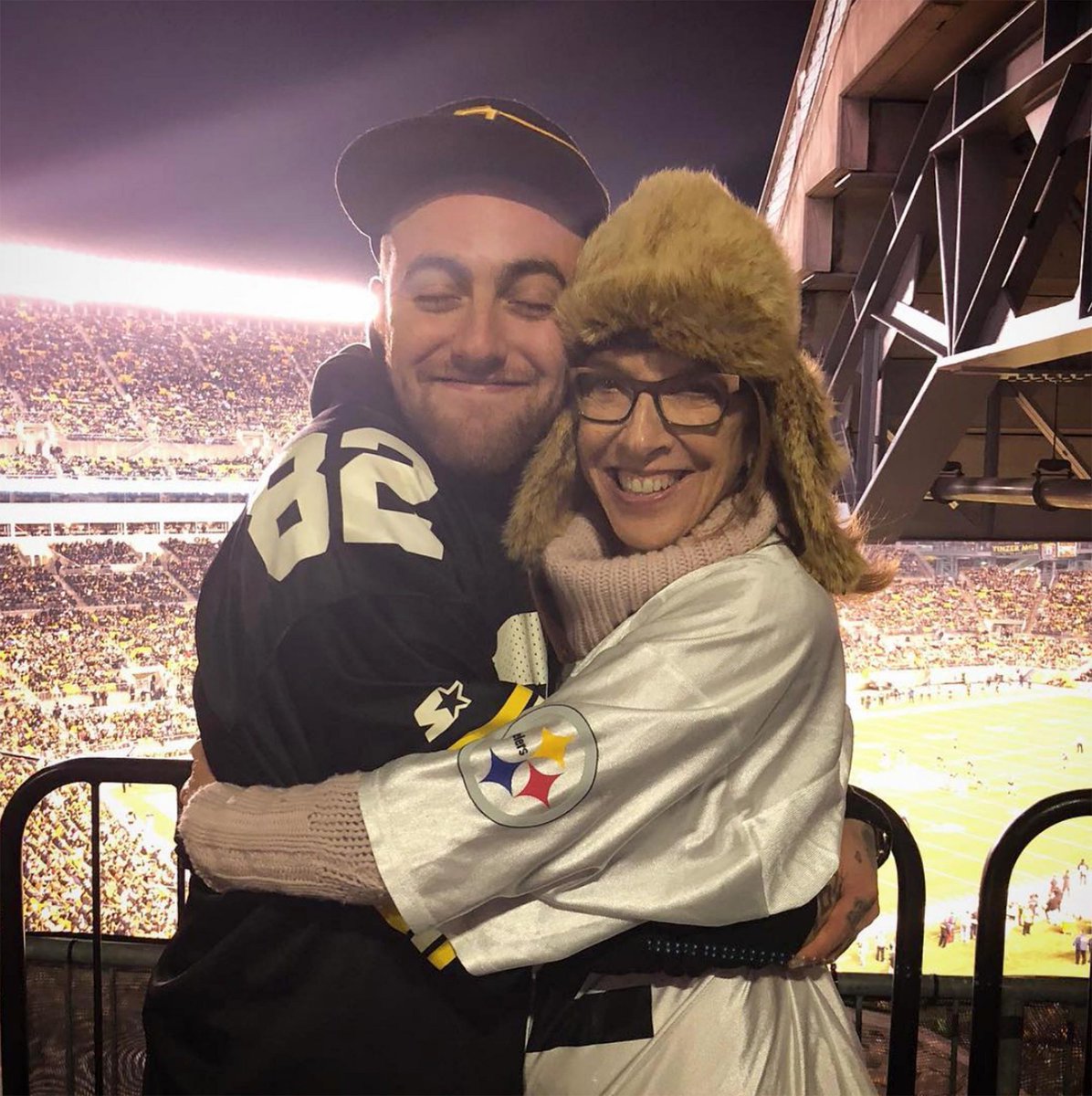 Mac and his mom