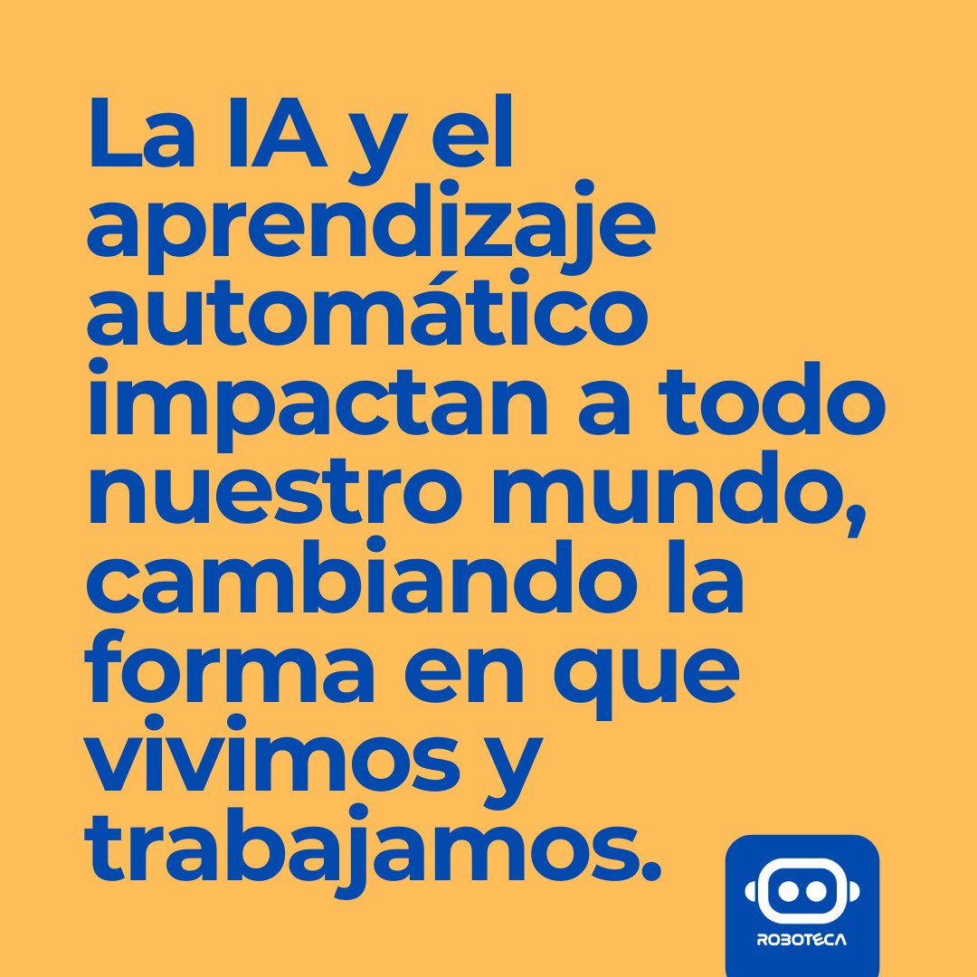 robotecaNet's tweet image. 🤔¿Qué es IA?
#ia #inteligenciaartificial  es la combinación de algoritmos para crear en las máquinas las mismas capacidades del ser humano.
➡️code.org/ai.

#code #codeorg #ia #roboteca @robotecaNet @codeorg
