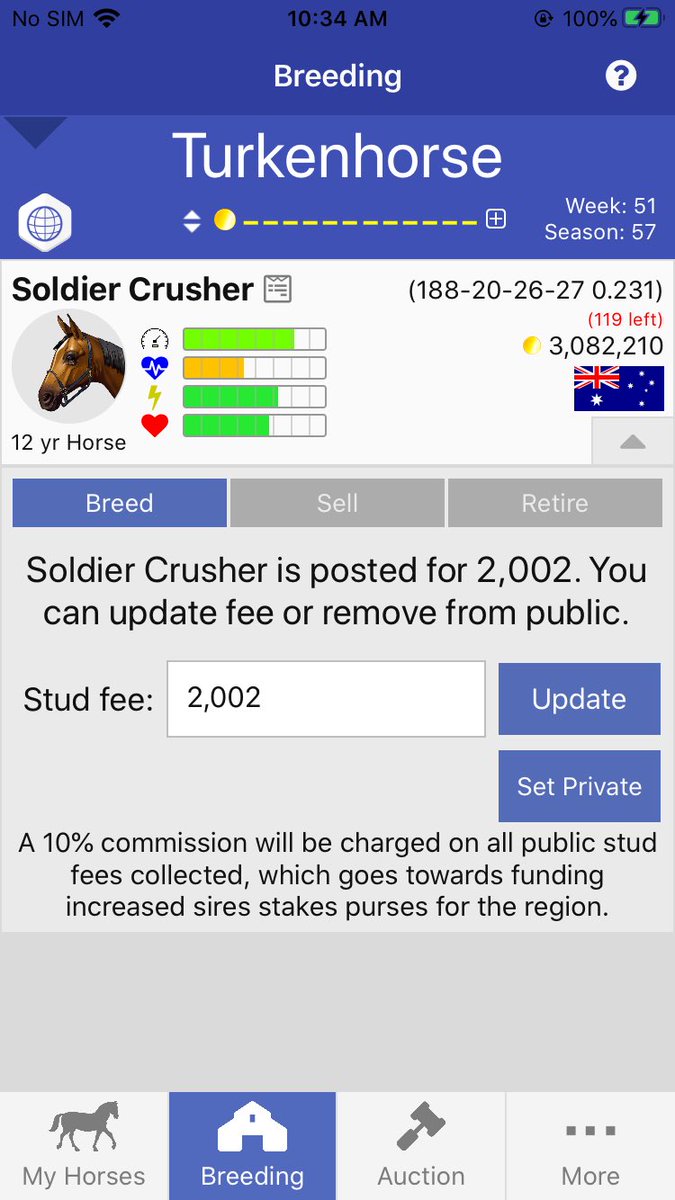 Anyone interested in a stud, global gets him in auction and he is public as well. <a href="/AndPacing/">Off and Pacing</a>