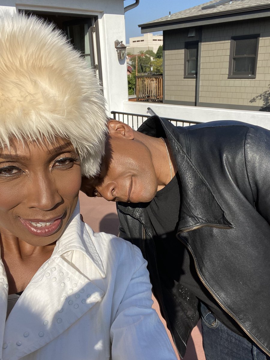 terrahbsmith's tweet photo. On the set of #mysweetlife with the talented Sherman Augustus. Season one almost in the can. Thank you Sherman for saying yes and joining us. You were as always magnificent... professional...  funny... and crazy. https://t.co/i48v4Wgn8v