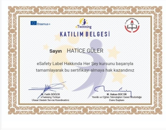 AltKutahya's tweet photo. E-SAFETY LABEL HAKKINDA HER ŞEY SERTİFİKALARIMIZ
#dahaiyibirinternetiçinbirlikte
#güvenliinternetgünü
@iguven77 @altintas_mem @MEM_Altintas @kutahyamem https://t.co/YtCS18tFco