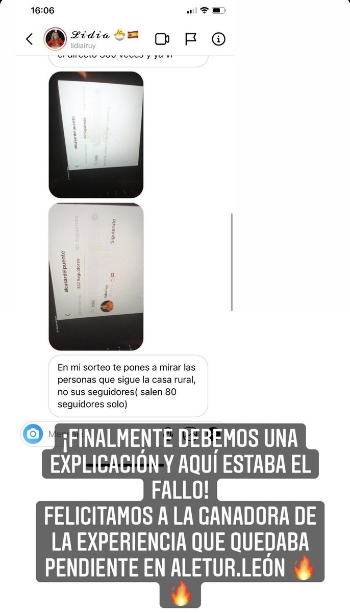 Muy buen domingo🥰🥰 aquí tenemos la resolución del último sorteo que quedaba pendiente🤩ENHORABUENA