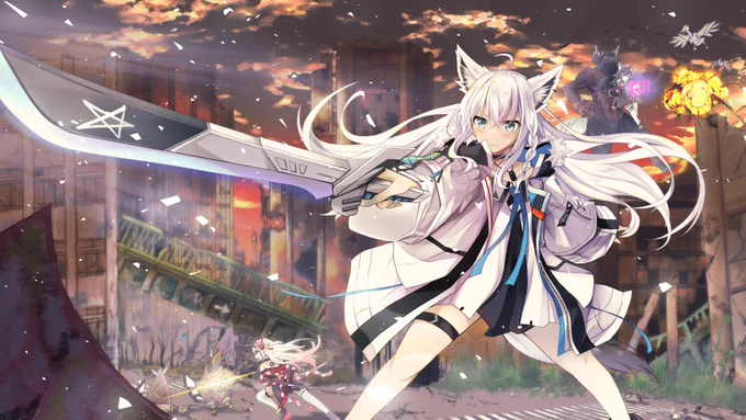 ?⚔?
#絵フブキ 