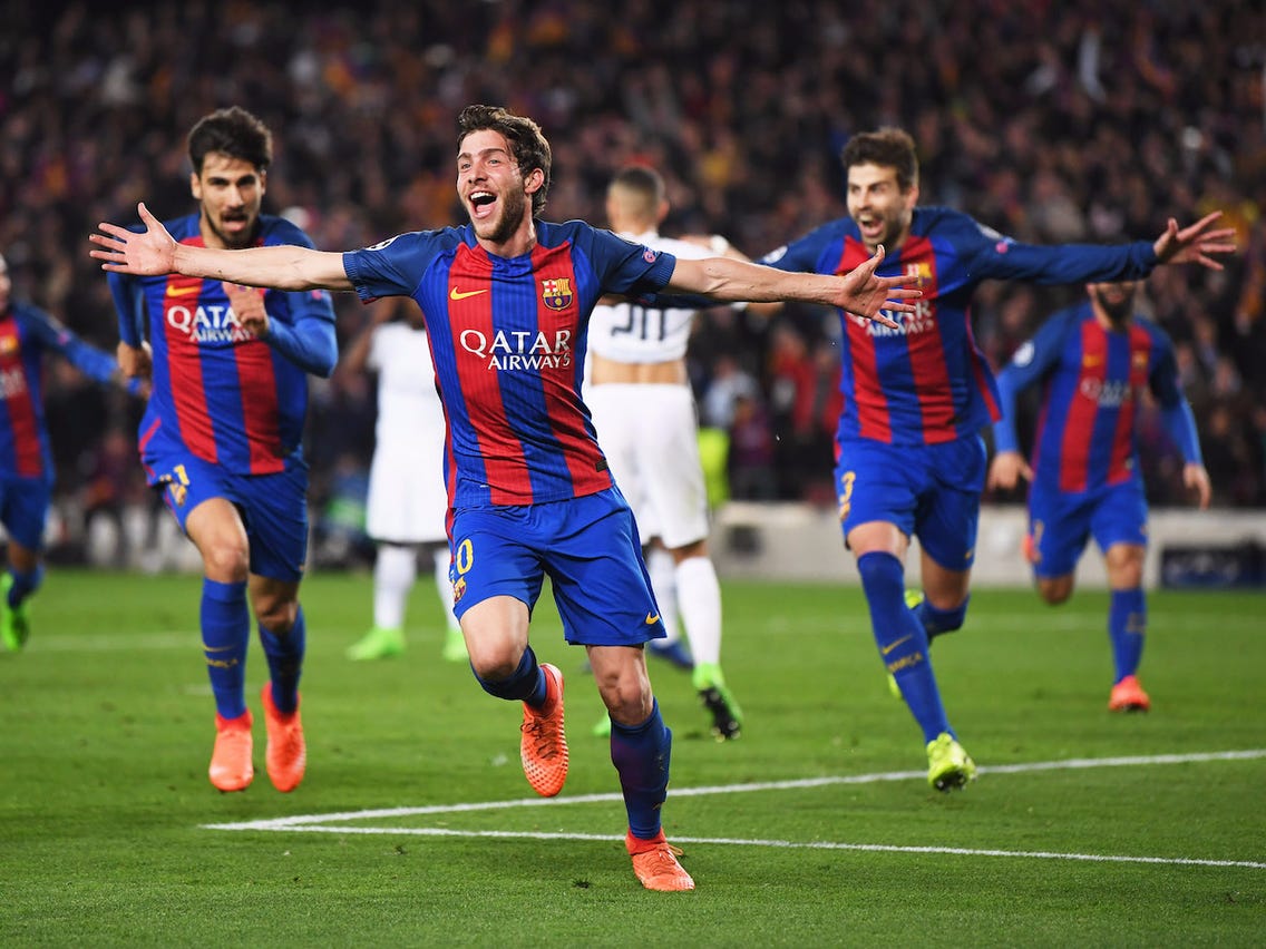 Happy 29th birthday to the remontada king, Sergi Roberto! 