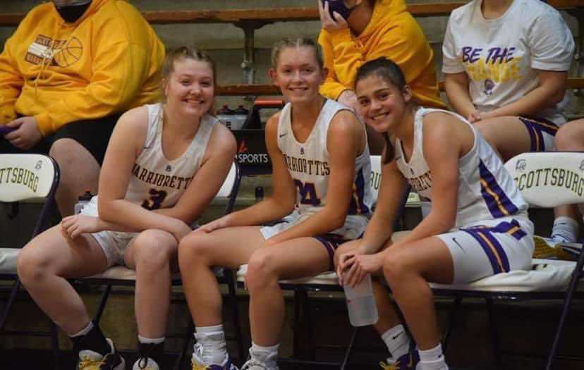 Thank you to our Seniors #20 <a href="/AllysonBarger/">AllysonBarger</a> #24 <a href="/kadyclancy10/">Kady Clancy</a> #3 <a href="/ZoeZellers/">Archer</a> and Mgr Bubba Deaton for all you’ve done for Warriorette Basketball! We are so proud of you and know you will do big things! #WarrioretteProud 💜💛🏀