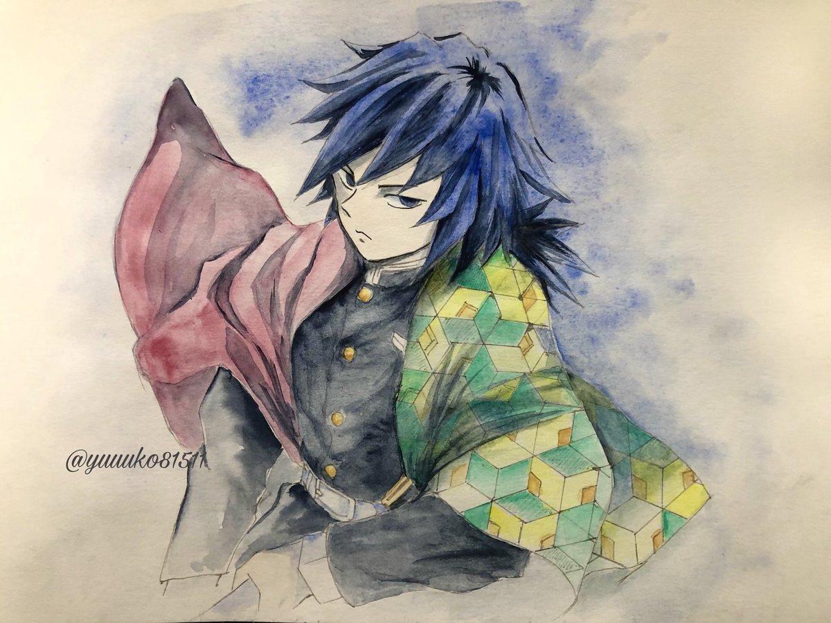 富岡義勇 冨岡義勇生誕祭21 義勇さん お誕生日おめでとう 羽織りの模様が謎過ぎて ゆうのイラスト 富岡義勇 冨岡義勇生誕祭21 義勇さん お誕生日おめでとう 羽織りの模様が謎過ぎて ゆうのイラスト