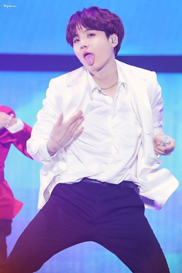 Feeling himself in white