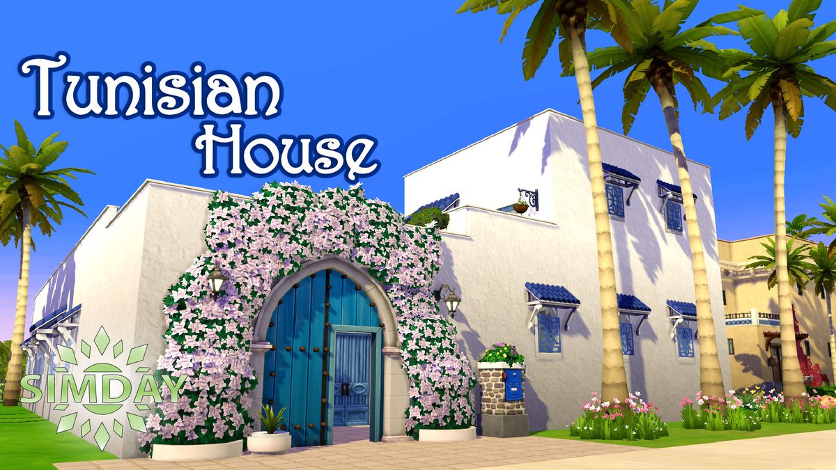 SimDayYT's tweet image. A Tunisian inspired family home with a central courtyard. 

🎞️Stop motion build video: youtu.be/L_EECD8HAcs

EA ID: SimDayYT 
#TheSims #TheSims4 #NoCC #ShowUsYourBuilds