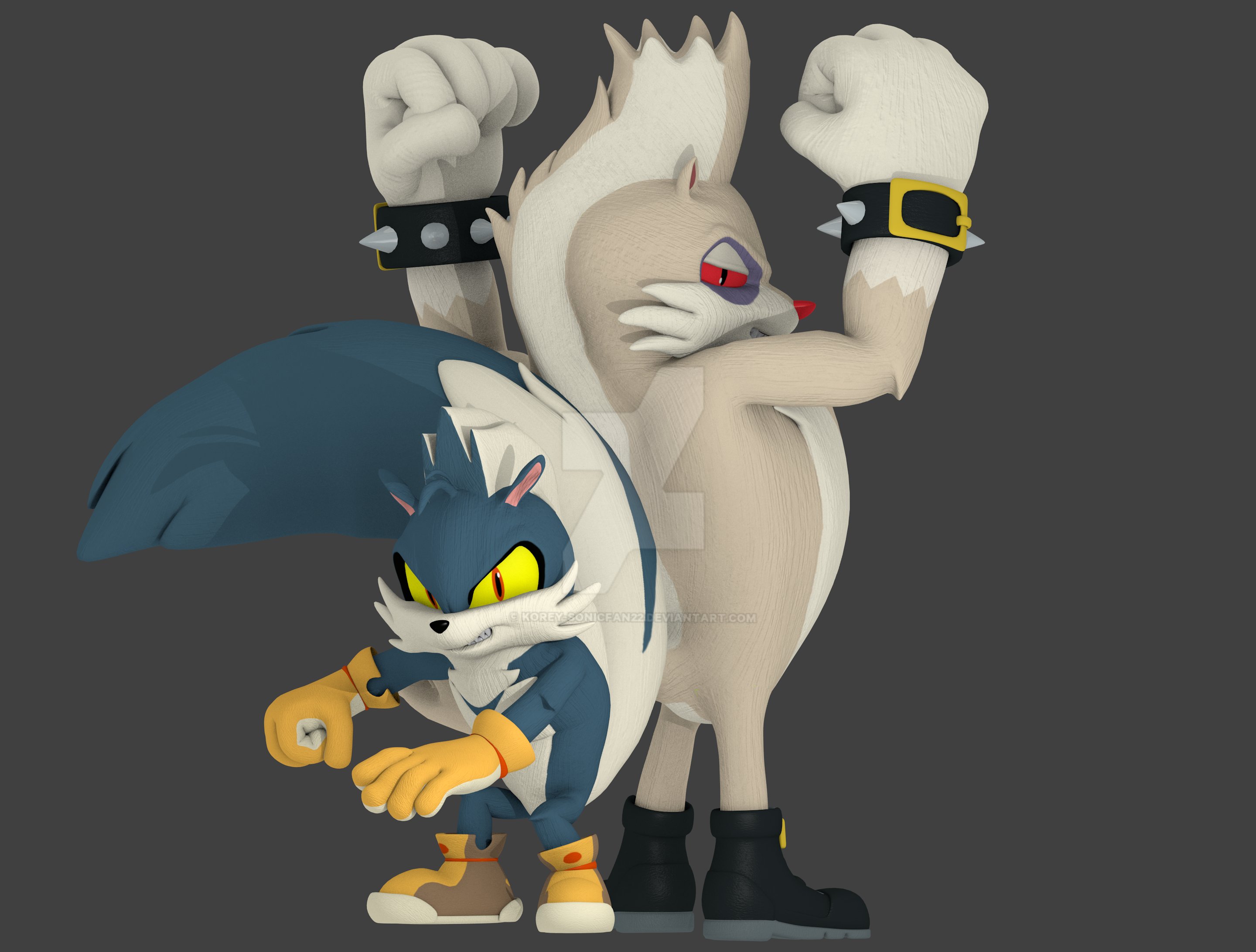 Korey_Sonicfan22(Comms on Twitter: "Rough: From one to another. Tumble: We're always ready to rumble. Rough: For we are the 3D versions of... and Tumble: ROUGH AND #RoughAndTumble #RoughtheSkunk #