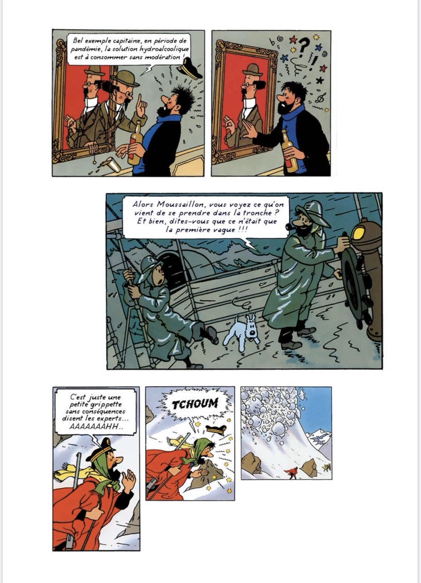 Un nouvel album de TintinLe confinement illustré 2/5