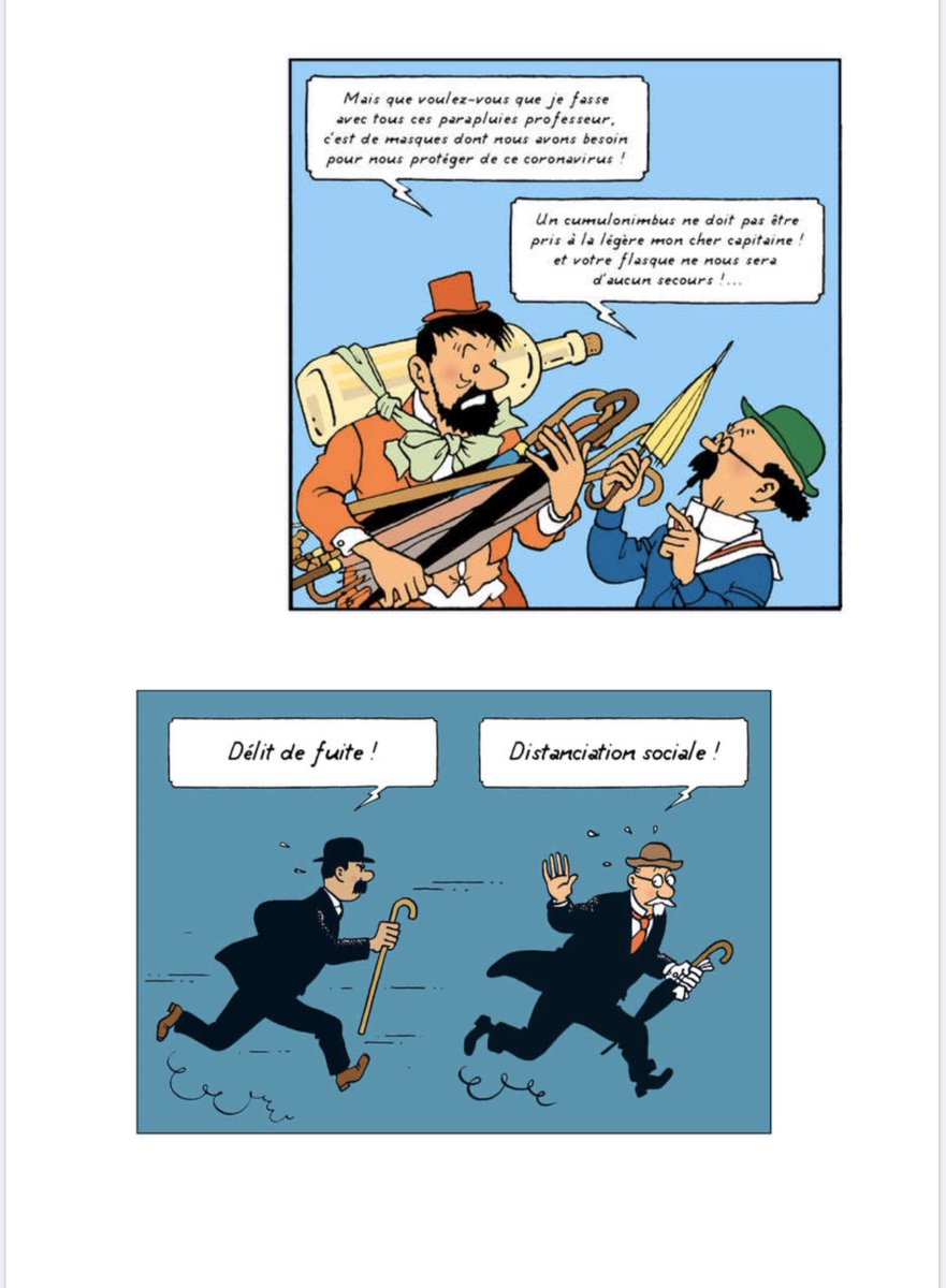 Un nouvel album de TintinLe confinement illustré 3/5