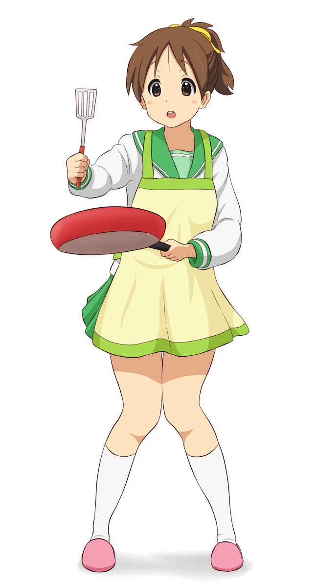 エプロン姿憂ちゃん ヒロンドのイラスト エプロン姿憂ちゃん ヒロンドのイラスト